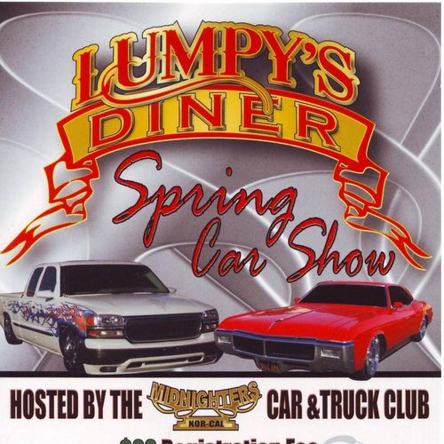 Lumpy's Diner Spring Car Show Hosted By MIDNIGHTERS Nor Cal