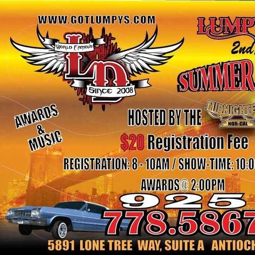 Lumpy's Diner 2nd Annual Summer Car Show