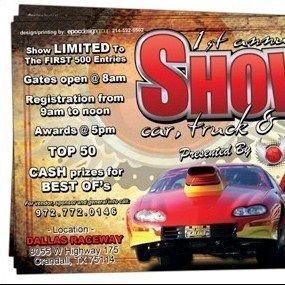 SHOWTIME - MAY 1st - Crandall, TX