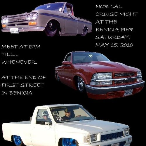 CRUISE NIGHT AT THE BENICIA PIER