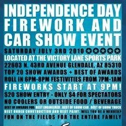 Art of Noize Independence Day Car Show and Fireworks