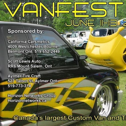 Vanfest 2010  the happening for Canadian minitruckers from the east coast