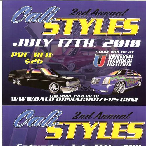 California Cruizers 2nd Annual Cali Styles Show