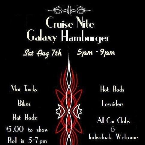 Cruise Nite at Galaxy Burger