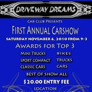 Driveway Dreams Car Truck Motorcycle Show