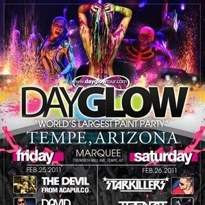 DAYGLOW "The World's Largest Paint Party" Invades Tempe, AZ (FOR 2 DAYS!)