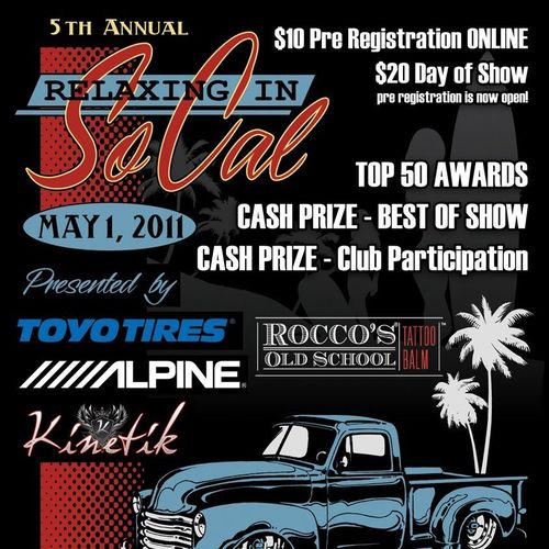 Relaxing in So Cal - May 1