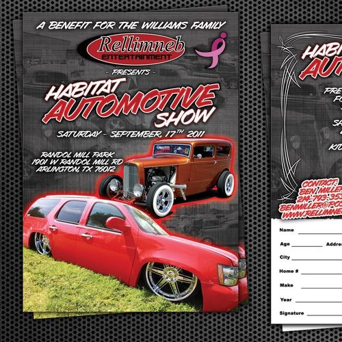 Rellimneb Entertainment presents "Habitat Automotive Show" September 17th Arlington,TX