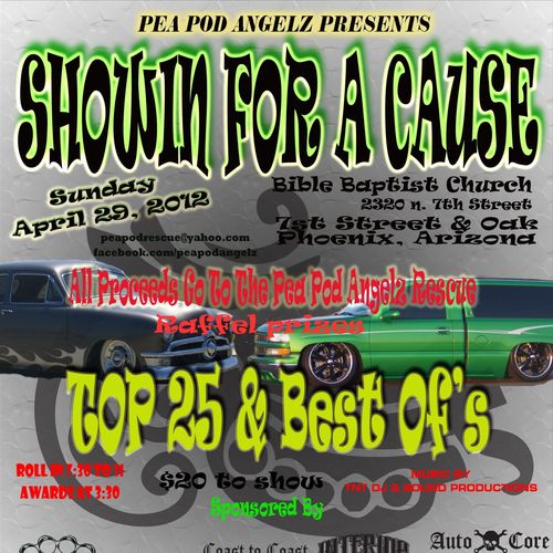Pea Pod Angelz Present SHOWIN FOR A CAUSE
