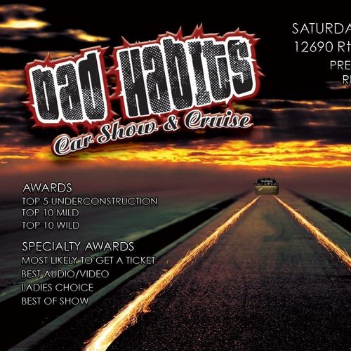 Bad Habits Car Show and Cruise