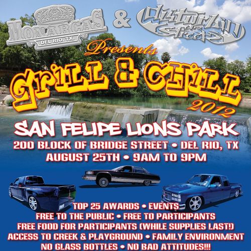 2nd Annual Grill & Chill- Del Rio, TX