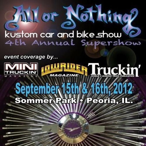 All or Nothing Super Show 2012 4th annual kustom car & bike show