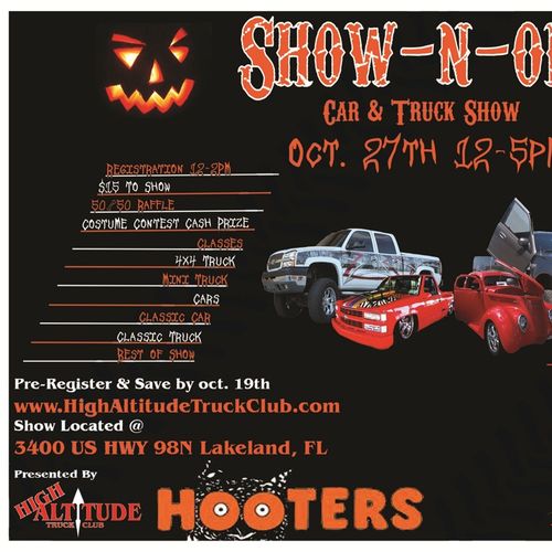 Show-N-Off Car & Truck Show Filming for tv
