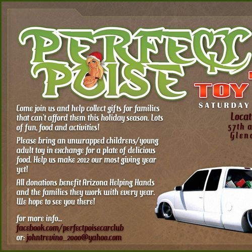 Perfect Poise Annual Toy Drive BBQ