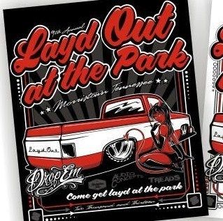 Layd out at the park 2013