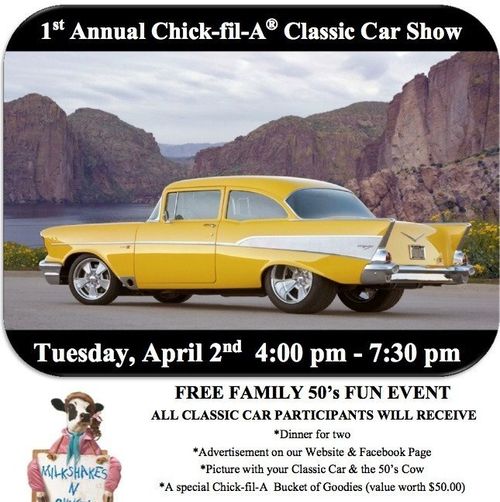 1st Annual Chick-fil-A Classic Car Show