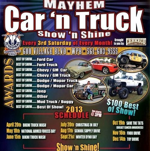 Mayhem Car 'n Truck Show 'n Shine