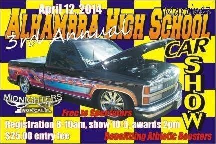 Alhambra High Scholl Car Show