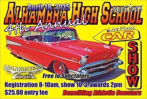 4TH Annual Alhambra High School Car Show