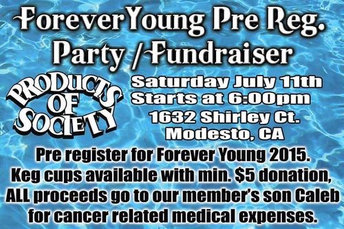 Forever Young Pre Reg. Fundraiser