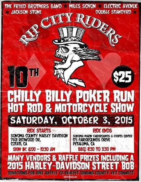 Rip City Riders Chilly Billy Poker Run & Car Show