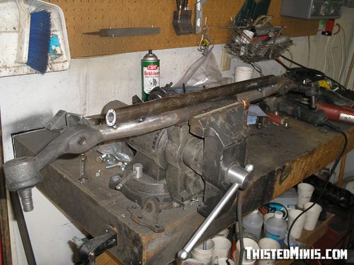 Drag Link Modification to clear oilpan