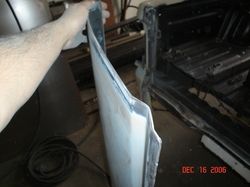 tailgate skin/roll pan and quarter panel replacement