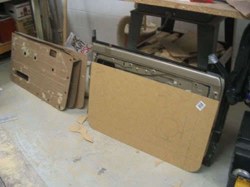 Updated Custom Door Panel w/ buildout Tech