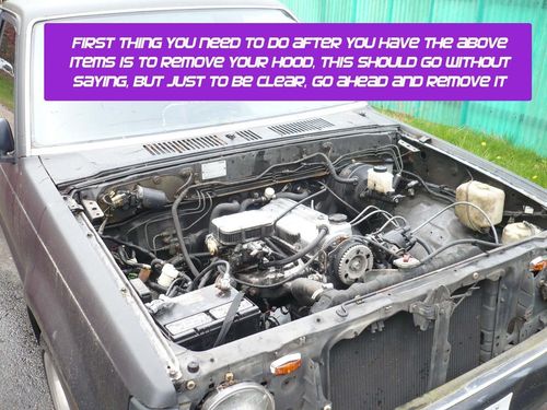 Suicide Hood Hinge How To, with complete captioned photos