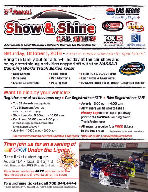 Las Vegas Motor Speedway Show & Shine