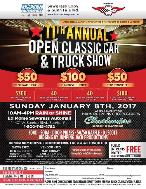 11th Annual Open Classic Car & Truck Show