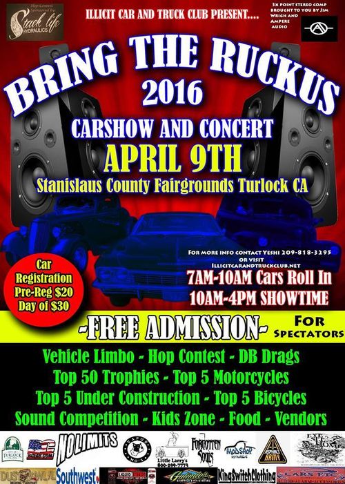 Bring The Ruckus Car Show and Concert 2016