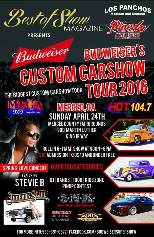 Budweiser's Custom Car Show Tour 2016