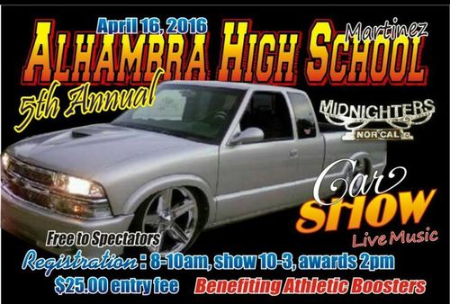 Alhambra High School 5th Annual Car Show