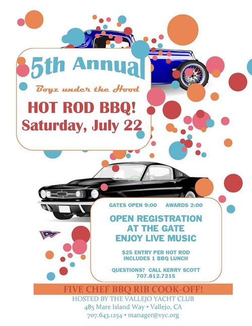 5th Annual Boys under the Hood Hot Rod BAR B Q