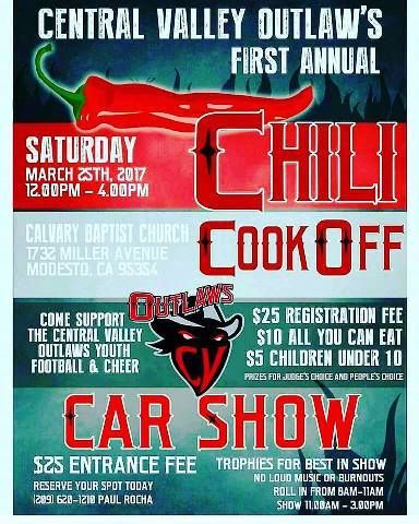 First Annual Chili CookOff & Car Show