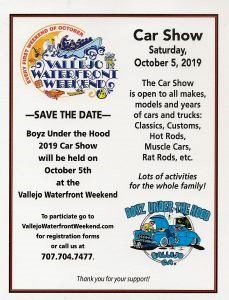 2019 Vallejo Waterfront Car Show