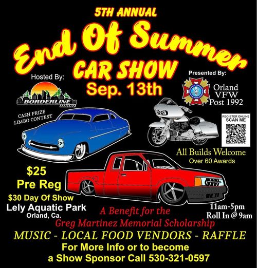 End Of Summer Car Show